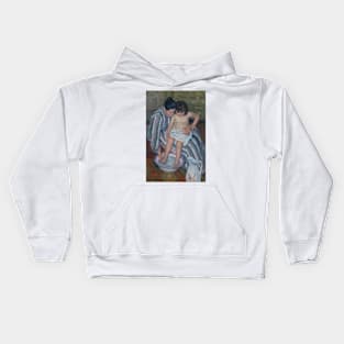 The Child's Bath by Mary Cassatt Kids Hoodie